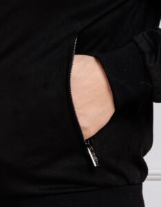 OVER/D – Giubbotto Uomo Modello Bomber Eco-Danetto Nero