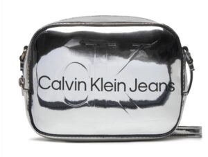 CALVIN KLEIN – Borsetta Donna Sculpted Camera Bag18 Argento