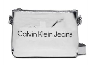 CALVIN KLEIN – Borsetta Donna Sculpted Camera Pouch21 Argento