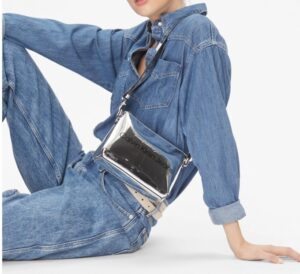 CALVIN KLEIN – Borsetta Donna Sculpted Camera Pouch21 Argento
