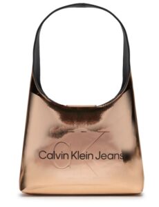 CALVIN KLEIN – Borsetta Donna Sculpted Arc Shoulderbag22 Mandorla Glassata