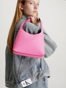 CALVIN KLEIN – Borsa da Spalla Donna Minimal Monogram Shoulder Bag Rosa