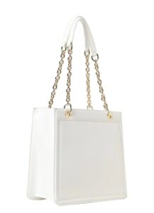 ARMANI EXCHANGE – Borsetta Donna con Tracolla a Catena con Logo Bianco