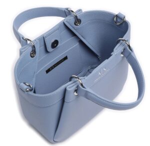 ARMANI EXCHANGE – Borsetta Donna Pelle Sintetica e Clip Magnetica Viola