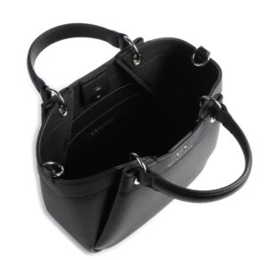 ARMANI EXCHANGE – Borsetta Donna Pelle Sintetica e Clip Magnetica Nero