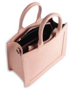 ARMANI EXCHANGE – Borsa Donna a Mano in Pelle Sintetica Rosa Antico
