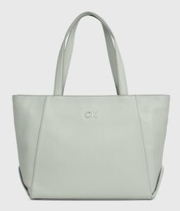 CALVIN KLEIN – Borsa Donna Daily Shopper Medium Pebble Pigeon