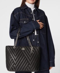 ARMANI EXCHANGE – Borsa Donna Shopping Bag Nero