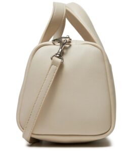 CALVIN KLEIN JEANS – Borsetta Donna Sculpted Square Barrel Bag Mono Beige