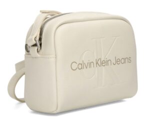 CALVIN KLEIN JEANS – Borsetta Donna Sculpted Camera Bag18 Mono Beige