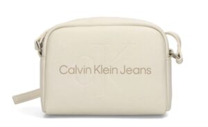 CALVIN KLEIN JEANS – Borsetta Donna Sculpted Camera Bag18 Mono Beige