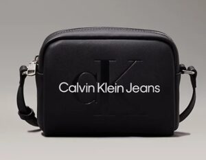 CALVIN KLEIN JEANS – Borsetta Donna Sculpted Camera Bag18 Mono Nero