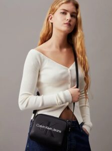CALVIN KLEIN JEANS – Borsetta Donna Sculpted Camera Bag18 Mono Nero
