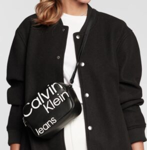 CALVIN KLEIN JEANS – Borsetta Donna Sleek Camera Bag20 Aop Nero