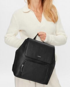 CALVIN KLEIN – Zaino Donna Ck Must Campus Backpack W/Flap Nero