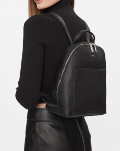 CALVIN KLEIN – Zaino Donna Ck Must Dome Backpack Nero