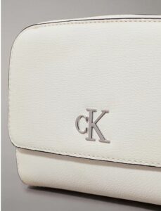 CALVIN KLEIN JEANS – Borsetta Donna Minimal Camera Bag18 Bianco Crema