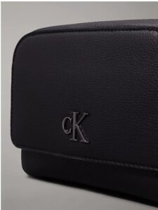 CALVIN KLEIN JEANS – Borsetta Donna Minimal Camera Bag18 Nero/Shiny Gunmetal