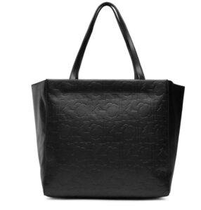CALVIN KLEIN JEANS – Borsa Donna Sleek Shopper 29 Aol Nero