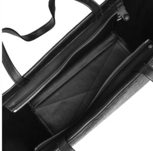 CALVIN KLEIN JEANS – Borsa Donna Sleek Shopper 29 Aol Nero