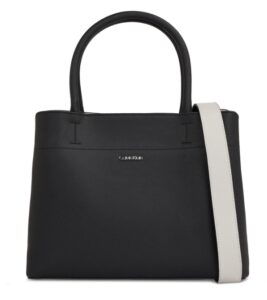 CALVIN KLEIN JEANS – Borsa Donna Business Medium Tote Saffiano Nero