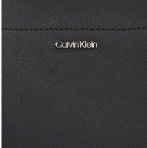 CALVIN KLEIN JEANS – Borsa Donna Business Medium Tote Saffiano Nero