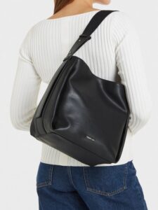 CALVIN KLEIN JEANS – Borsa Donna Gracie Bucket Bag Nero