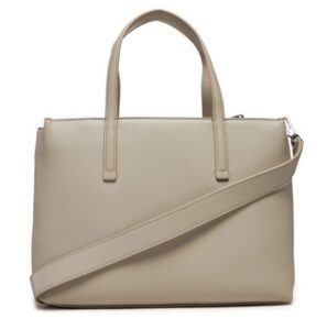 CALVIN KLEIN JEANS – Borsa Donna Ck Must Medium Tote Beige