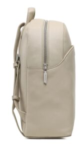 CALVIN KLEIN – Zaino Donna Re-Lock Domed Backpack Beige