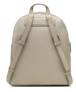 CALVIN KLEIN – Zaino Donna Re-Lock Domed Backpack Beige