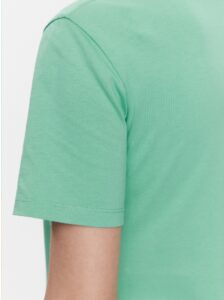 CALVIN KLEIN JEANS – T-Shirt Donna Slim Fit Scollo a V Verde