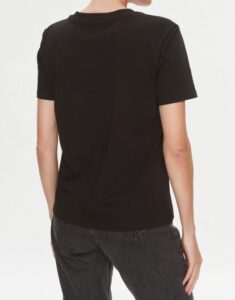 CALVIN KLEIN JEANS – T-Shirt Donna Embro Badge Nero