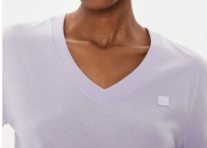 CALVIN KLEIN JEANS – T-Shirt Donna Embro Badge Viola
