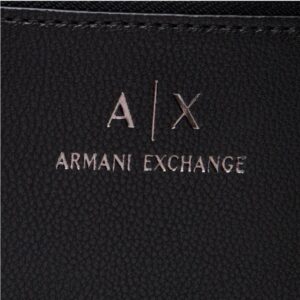 ARMANI EXCHANGE – Borsa a Tracolla Uomo in Pelle Sintetica Logata Nero