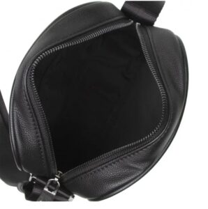 ARMANI EXCHANGE – Borsa a Tracolla Uomo in Pelle Sintetica Logata Nero