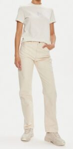 CALVIN KLEIN JEANS – T-Shirt Donna Diffused Beige