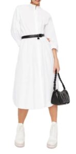 ARMANI EXCHANGE – Vestito Donna Camicetta Optic Bianco