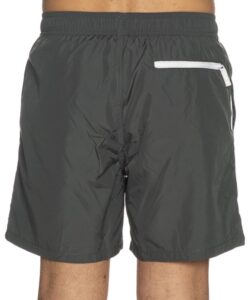 ARMANI EXCHANGE – Costume Uomo Beachwear con Logo a Contrasto Verde Abete