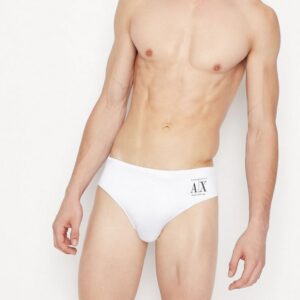 ARMANI EXCHANGE – Costume Uomo Slip Beachwear Bianco