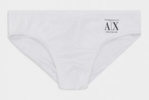 ARMANI EXCHANGE – Costume Uomo Slip Beachwear Bianco