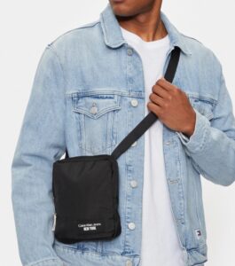 CALVIN KLEIN JEANS – Borsellino Uomo Sport Essentials Reporter Nero