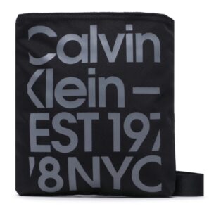CALVIN KLEIN JEANS – Borsellino Uomo Sport Essentials Flatpack Nero