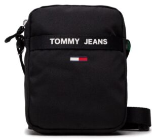TOMMY HILFIGHER – Borsellino Uomo Tjm Essential Reporter Nero