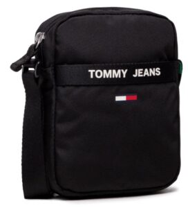 TOMMY HILFIGHER – Borsellino Uomo Tjm Essential Reporter Nero