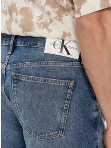 CALVIN KLEIN JEANS – Pantaloncini di Jeans Uomo Regular Fit Short Denim Medium