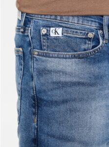 CALVIN KLEIN JEANS – Pantaloncini di Jeans Uomo Slim Short Denim Medium