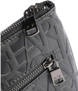 ARMANI EXCHANGE – Borsa a Tracolla Uomo in Pelle Sintetica Nero