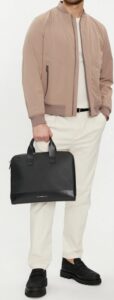 CALVIN KLEIN – Porta PC Modern Bar Slim Laptop Bag Nero