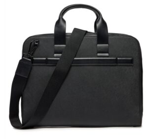 CALVIN KLEIN – Porta PC Modern Bar Slim Laptop Bag Nero