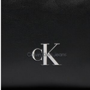 CALVIN KLEIN JEANS – Pochette Unisex Monogram Soft Washbag Nero